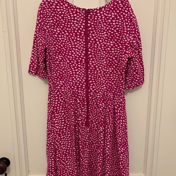 Old Navy pink and white heart dress size large - Picture 2 of 3